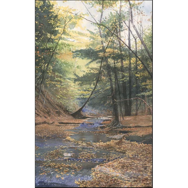 Willow Creek Too | Bill Mowson's Finger Lakes Watercolors